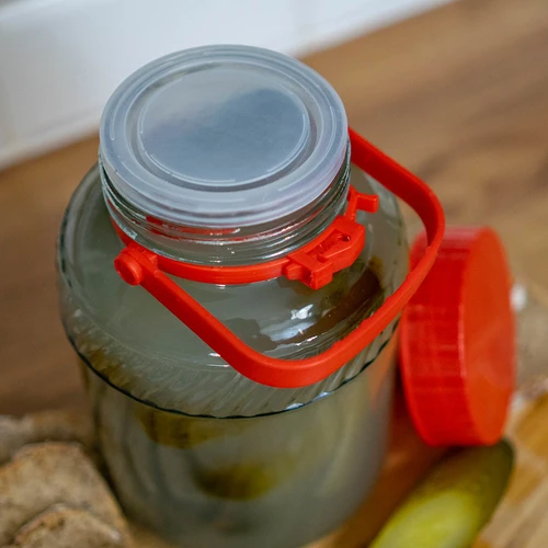 Burk 2L med plastlock - 5