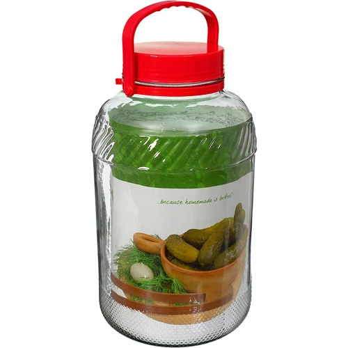 Burk 8 L med plastlock - 3