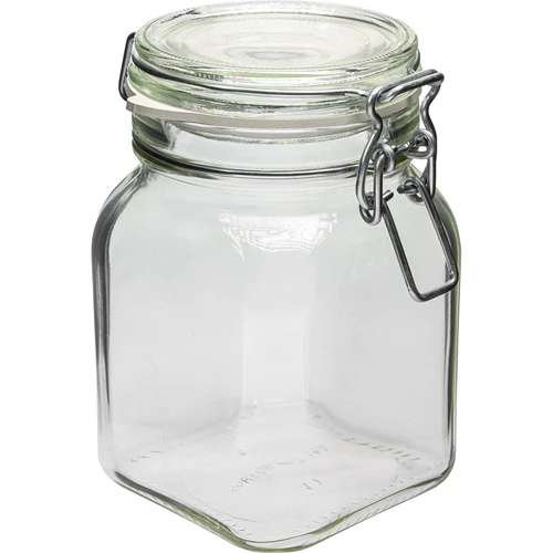 Burk Comfort 750 ml fyrkantig. hermetiskt försluten