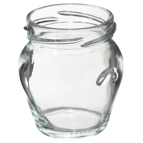 Burk TO 106 ml Amfora med svart lock fi 53 - 8 st. - 4