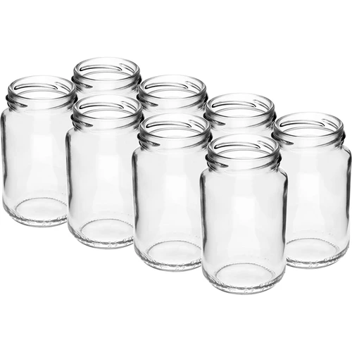 Burk TO 190ml med färgglatt lock fi 53 - 8 st. - 5