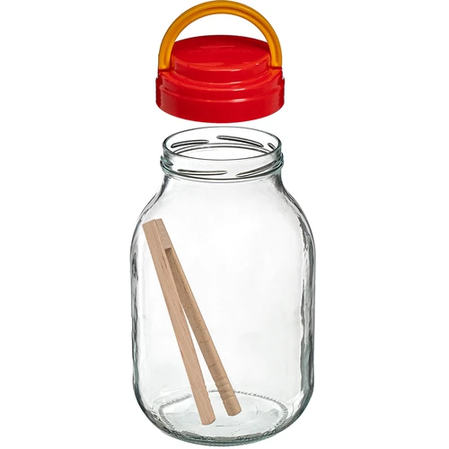 Burk TO 3 L med plastlock + tång fi 100 - 3