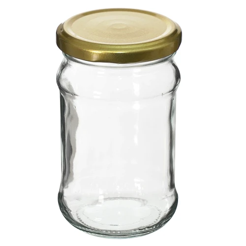 Burk TO 300 ml med guldfärgat lock fi 66 - 6 st. - 2