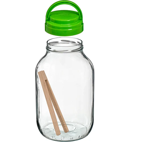 Burk TO 4 L med plastlock + tång fi 100 - 3