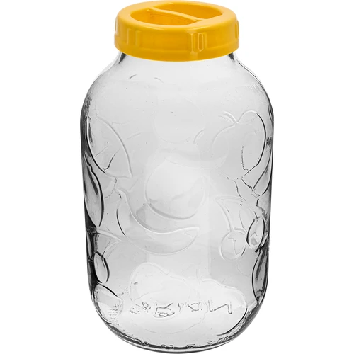 Burk TO 5 L och plastlock fi 100, med handtag