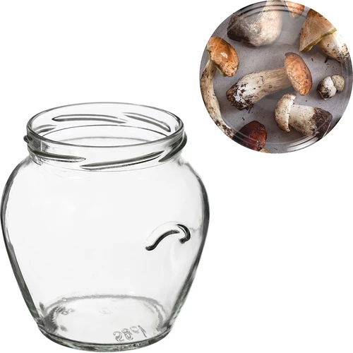 Burk TO Amfora 580 ml med färgglatt lock fi82/6-6st. - 13