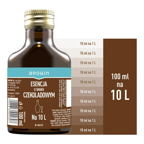Chokladsmakande essens 100 ml för 10 L - 4