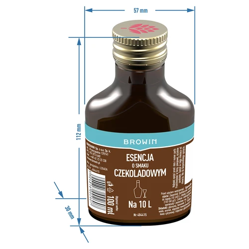 Chokladsmakande essens 100 ml för 10 L - 5