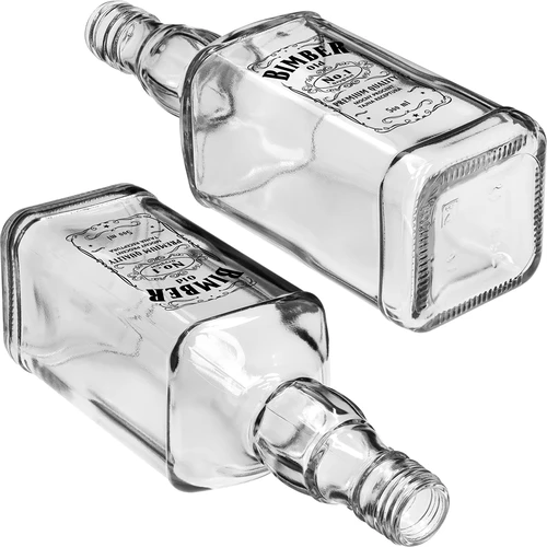 Flaska Daniels 500 ml med skruvkork, tryck ”Bimber OLD”, 1 st. - 5