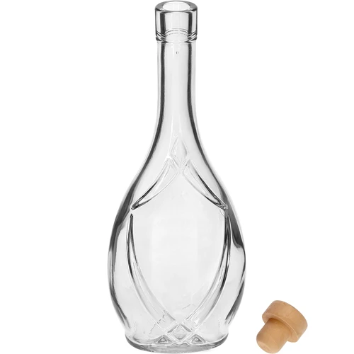 Dekorativ flaska ICONA 500 ml, med svampformad korkpropp, 1 st. - 2