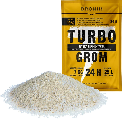 Destillerijäst Turbo Grom 24h - 3