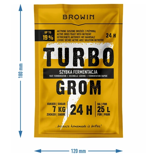 Destillerijäst Turbo Grom 24h - 4