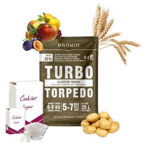 Destillerijäst Turbo Torpedo 5-7 dagar 21% 100g - 4