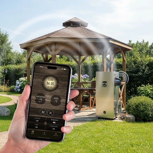 dragON rökskåp i stål 220 L, IQ – med Wi‑Fi-styrenhet - 12