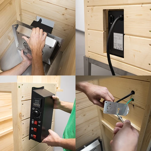 dragON-set för rökugn - elektriska moduler med digital styrenhet och rökgenerator JET 2 LONG - 13