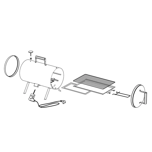 Elektrisk rök - bärbar - 10