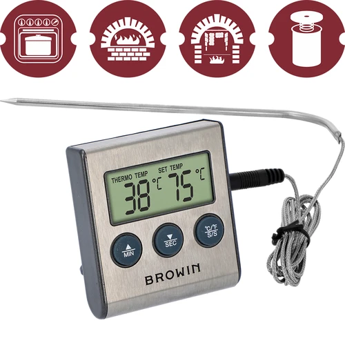 Elektronisk kökstermometer med sond (0°C till 250°C) - 2