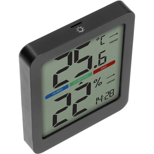 Elektronisk rumstermometer, svart - 4