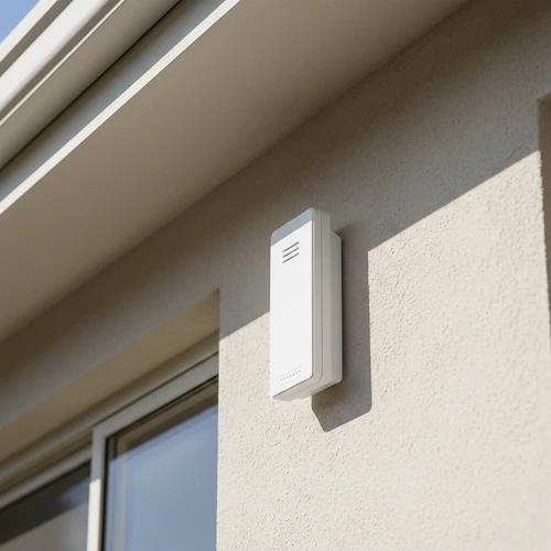 Elektronisk termometer från Soens – med extern sensor, rund, vit - 9
