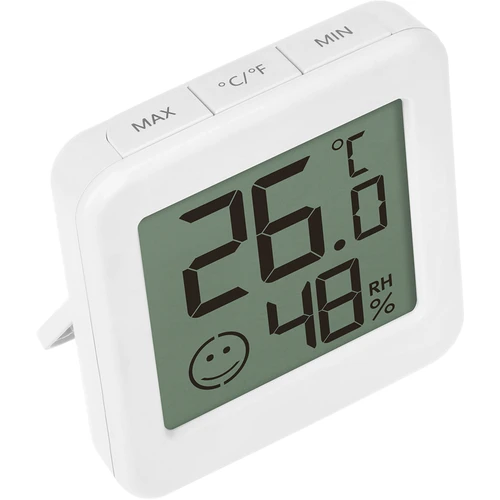 Elektronisk termometer med komfortindikator, vit - 4