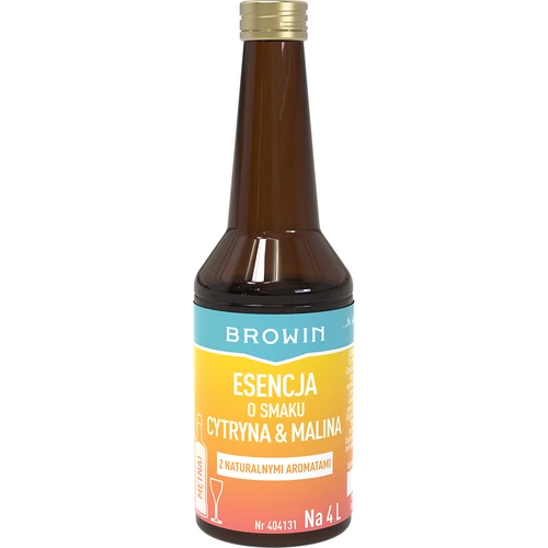 Essens med citron-hallon smak - 40 ml, för 4L
