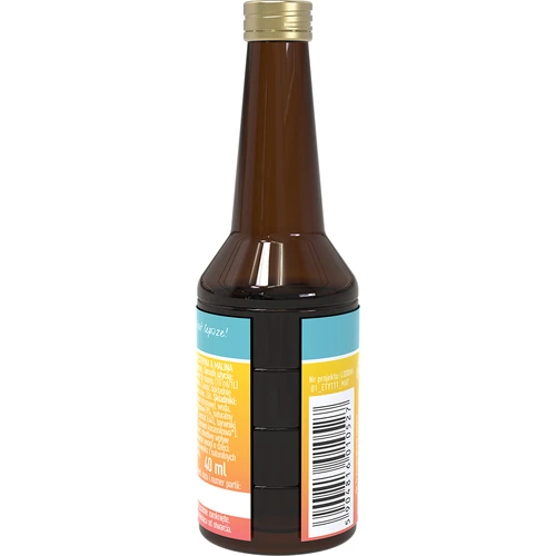 Essens med citron-hallon smak - 40 ml, för 4L - 2