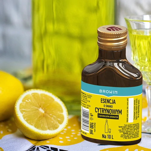 Essens med citronsmak med naturlig arom för 10 L - 100 ml - 8