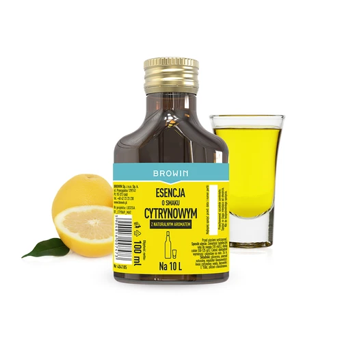 Essens med citronsmak med naturlig arom för 10 L - 100 ml - 3
