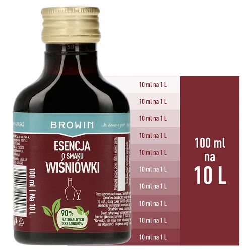 Essens med körsbärssmak för 10 L - 100 ml - 3
