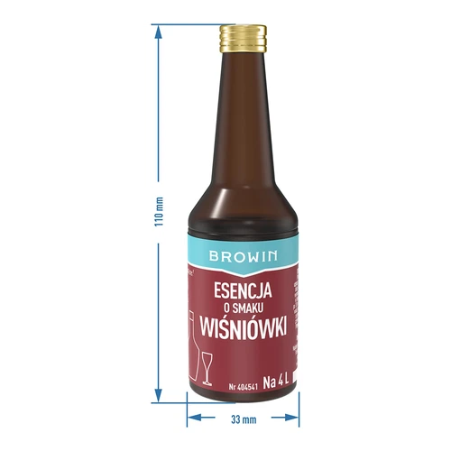 Essens med Körsbärssmak för 4 L - 40 ml - 8