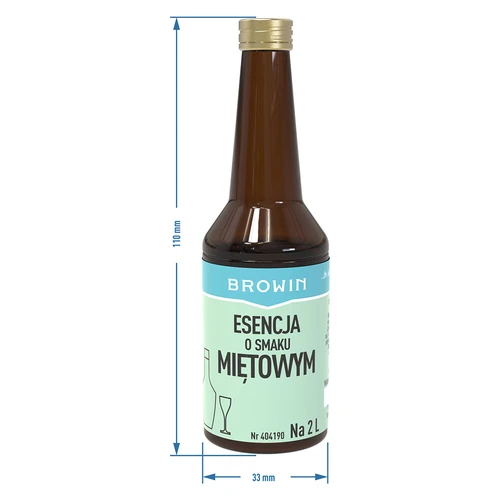 Essens med mintsmak för 2 L - 40 ml - 5