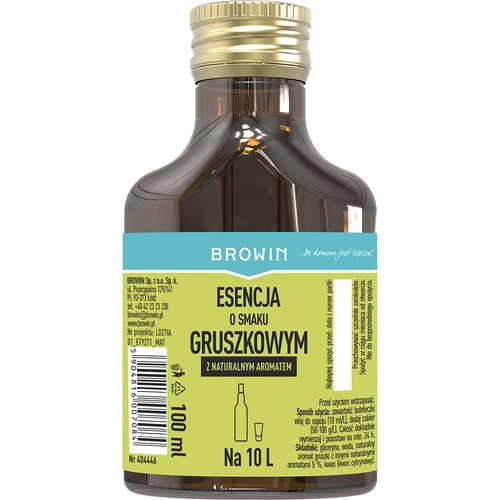 Essens med päronsmak - päronlikör, smaksättare 100 ml
