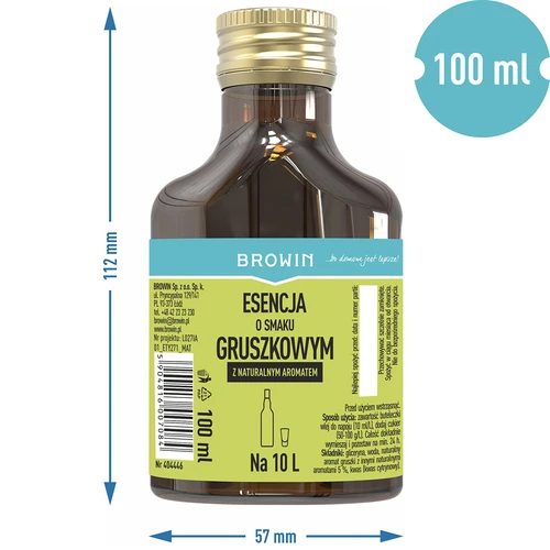 Essens med päronsmak - päronlikör, smaksättare 100 ml - 5