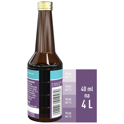 Essens med plommonsmak för 4 L, 40 ml - 5