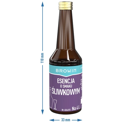 Essens med plommonsmak för 4 L, 40 ml - 7