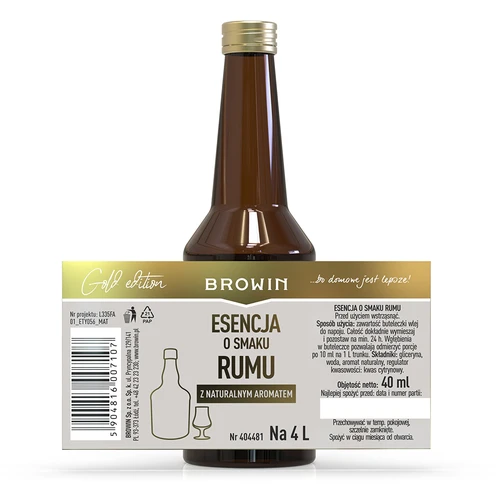 Essens med Roms smak för 4 L - 40 ml - 6