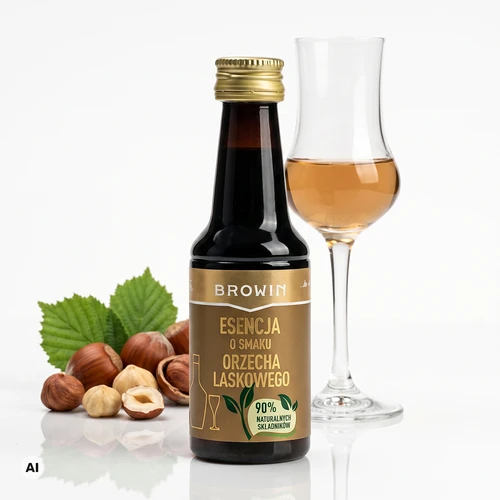 Essens med smak av hasselnöt för 4 l - 40 ml - 4