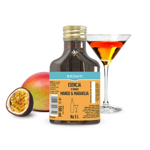 Essens med smak av mango & passionfrukt för 5 L, 100 ml - 3