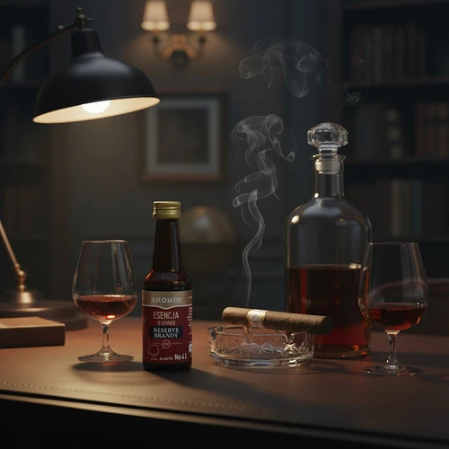 Essens med smak av Reserve Brandy, 40 ml, för 4 L - 8