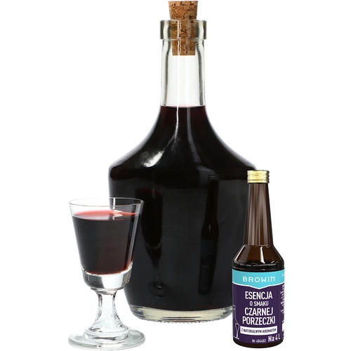 Essens med smak av svartvinbär med naturlig arom för 4 L - 40 ml - 4