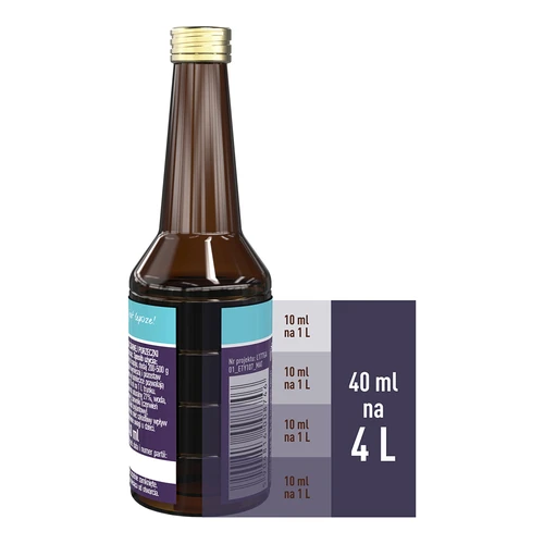 Essens med smak av svartvinbär med naturlig arom för 4 L - 40 ml - 7