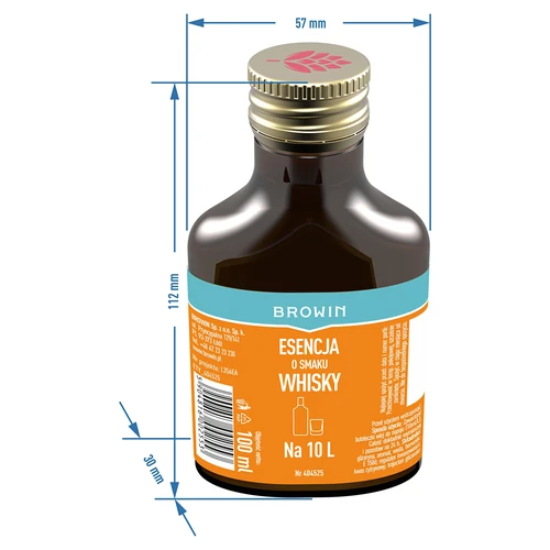 Essens med whiskysmak för 10 L - 100 ml - 5