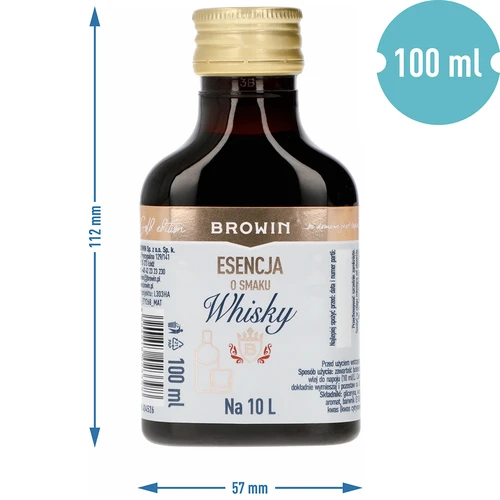Essens med whiskysmak för 10 L, 100 ml - 6