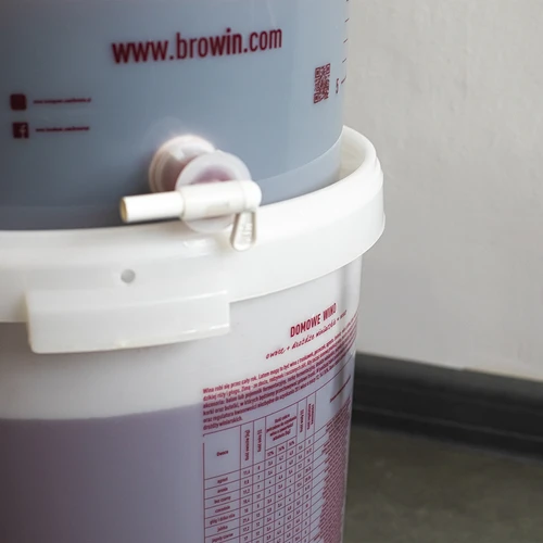 Fermenteringsbehållare 30 L med lock och kran - 8
