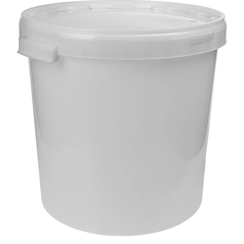 Fermenteringsbehållare 30L, i vit färg med 2 rör