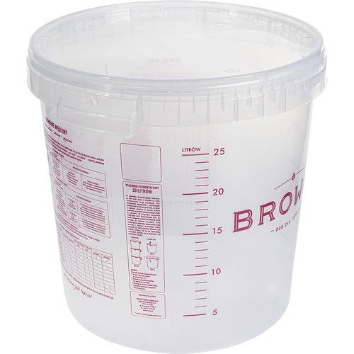 Fermenteringsbehållare 30L med tryck, 2 rör - 2