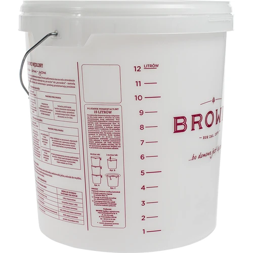 Fermenteringsbehållare - tryck, lock, 15 L - 4