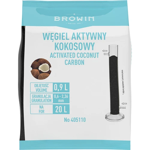 Filtreringskolonn i rostfritt stål, upphängd, med tillbehör och aktivt kol - 6