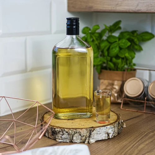 Flaska Fickplunta 500 ml med skruvkork, 6 st. - 14