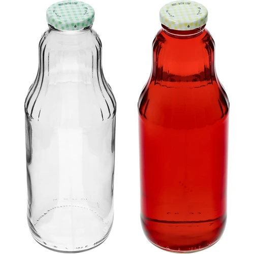 Flaska för juice 1 L med twist-off lock - fi 43 - 6